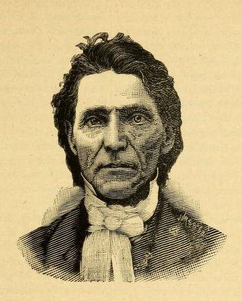 Engraved portrait of Jacob Stirewalt. From J. C. Jensson's <i>American Lutheran Biographies</i>, p. 757, published 1890. Presented on Archive.org.