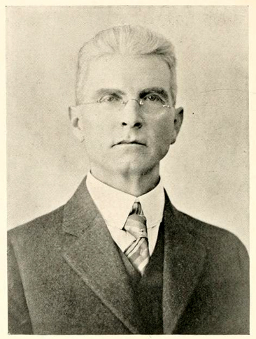 Photographic portrait of Preston Stewart Vann, circa 1921, from the Chowan College yearbook <i>The Chowanaka</i>, 1921, Vol. VII, p. 2, Murfreesboro, NC. Presented on Archive.org.