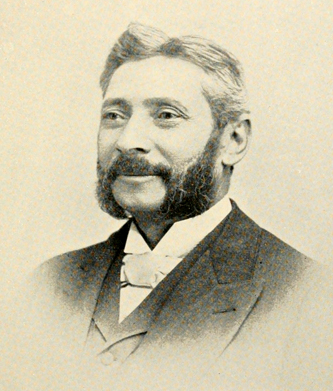 Photograph of Samuel Wittkowsky, circa 1893. From <i>A memorial volume of the Guilford Battle Ground Company</i>, published 1893 by Reese & Elam, Greensboro, N.C.
