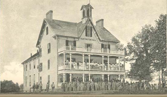 Main Building- Livingtone College, 1888. Image courtesy of DocSouth, UNC Libraries.